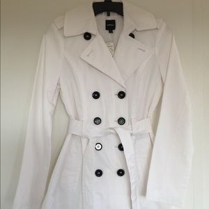 Express Trench Coat in White size XS